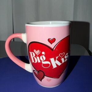 Disney Minnie Mouse Pink and Red Heart Mug